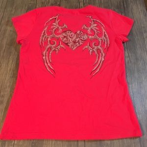 NewTop with rhinestone heart on back